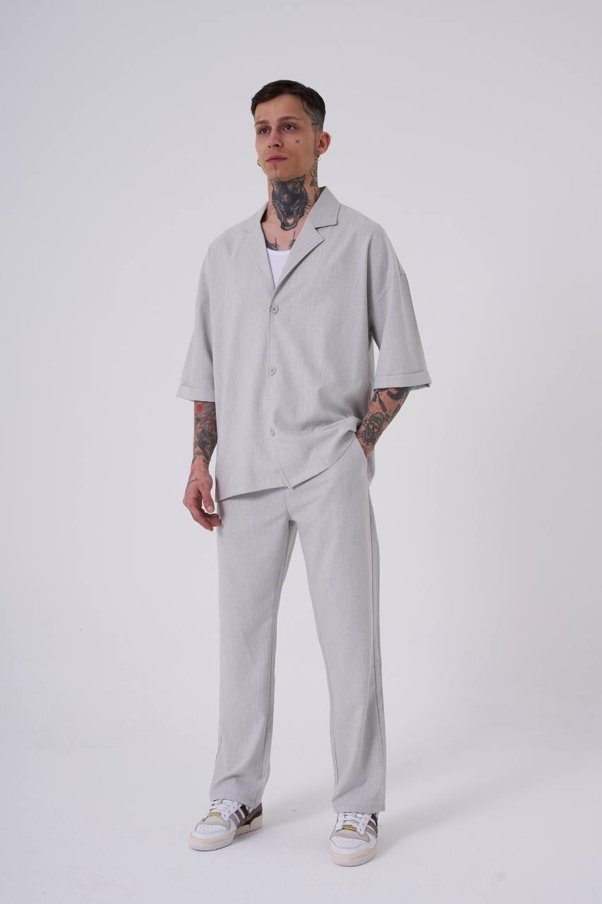 Naim Linen Button Up