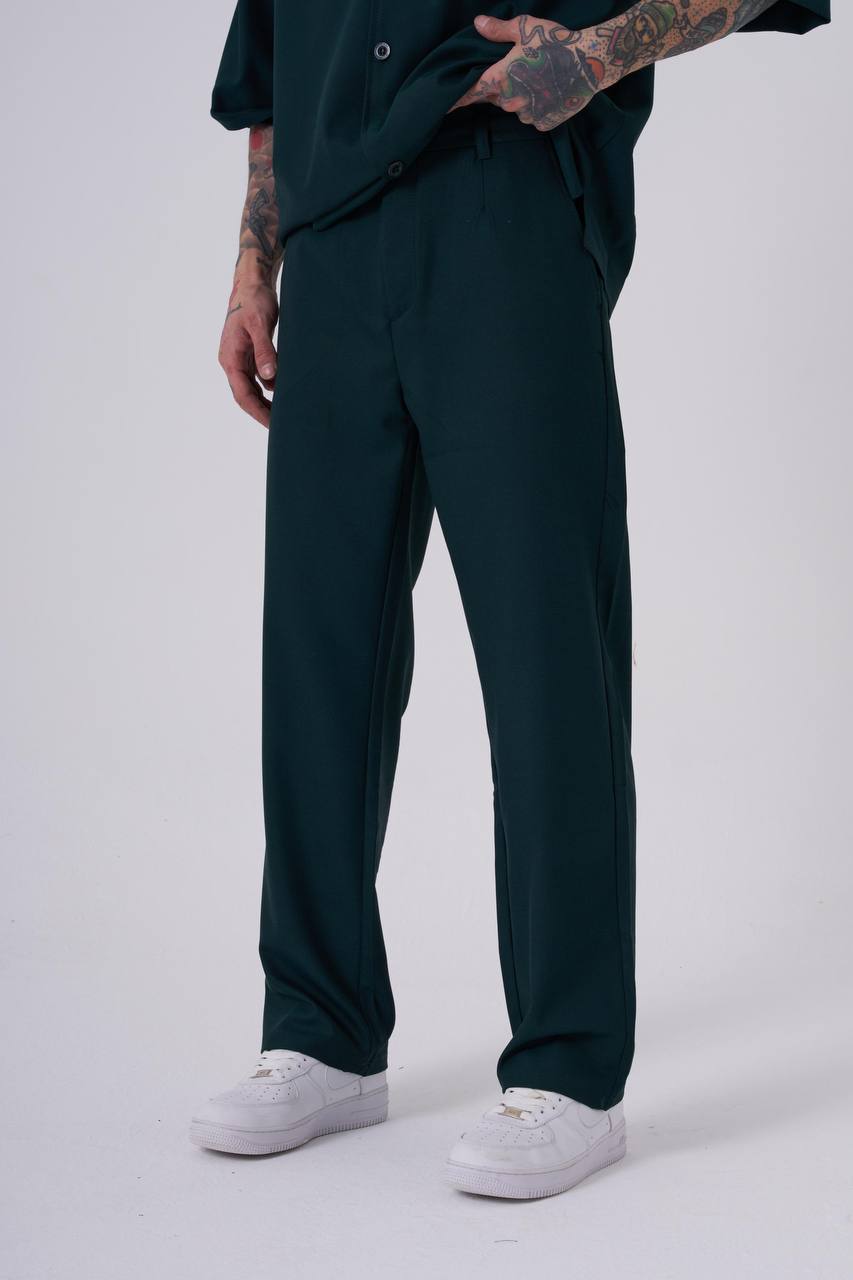 relaxed viscose trousers